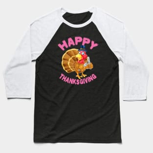 Thanksgiving turkey Baseball T-Shirt